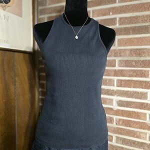 Madewell Ribbed High Neck Tank Top